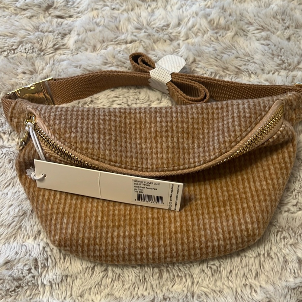 stoney clover lane wool check log cabin fanny